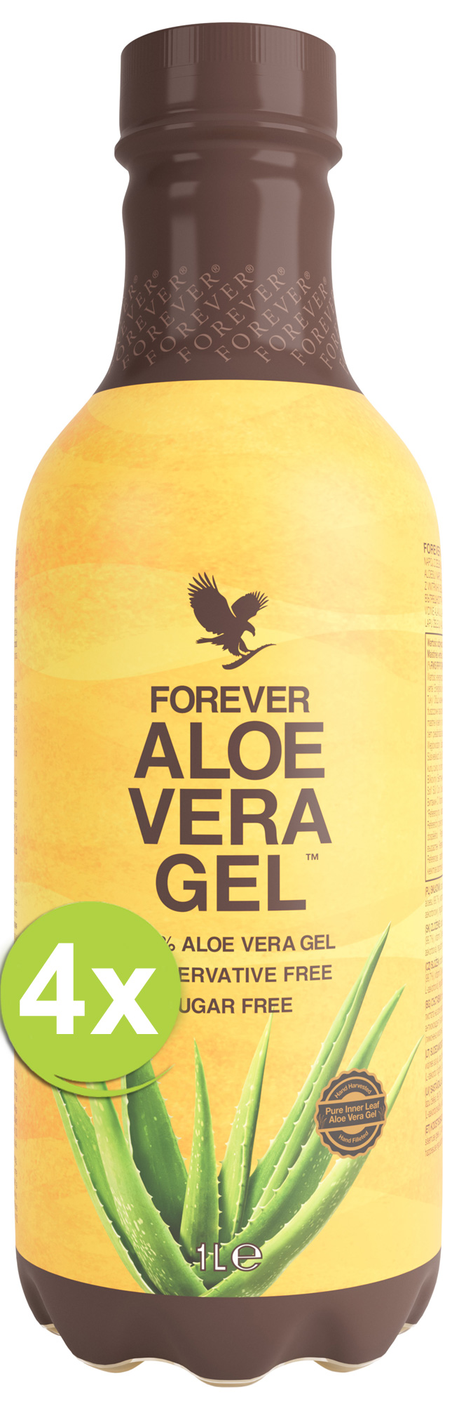Aloe Vera Gel 4er bundle