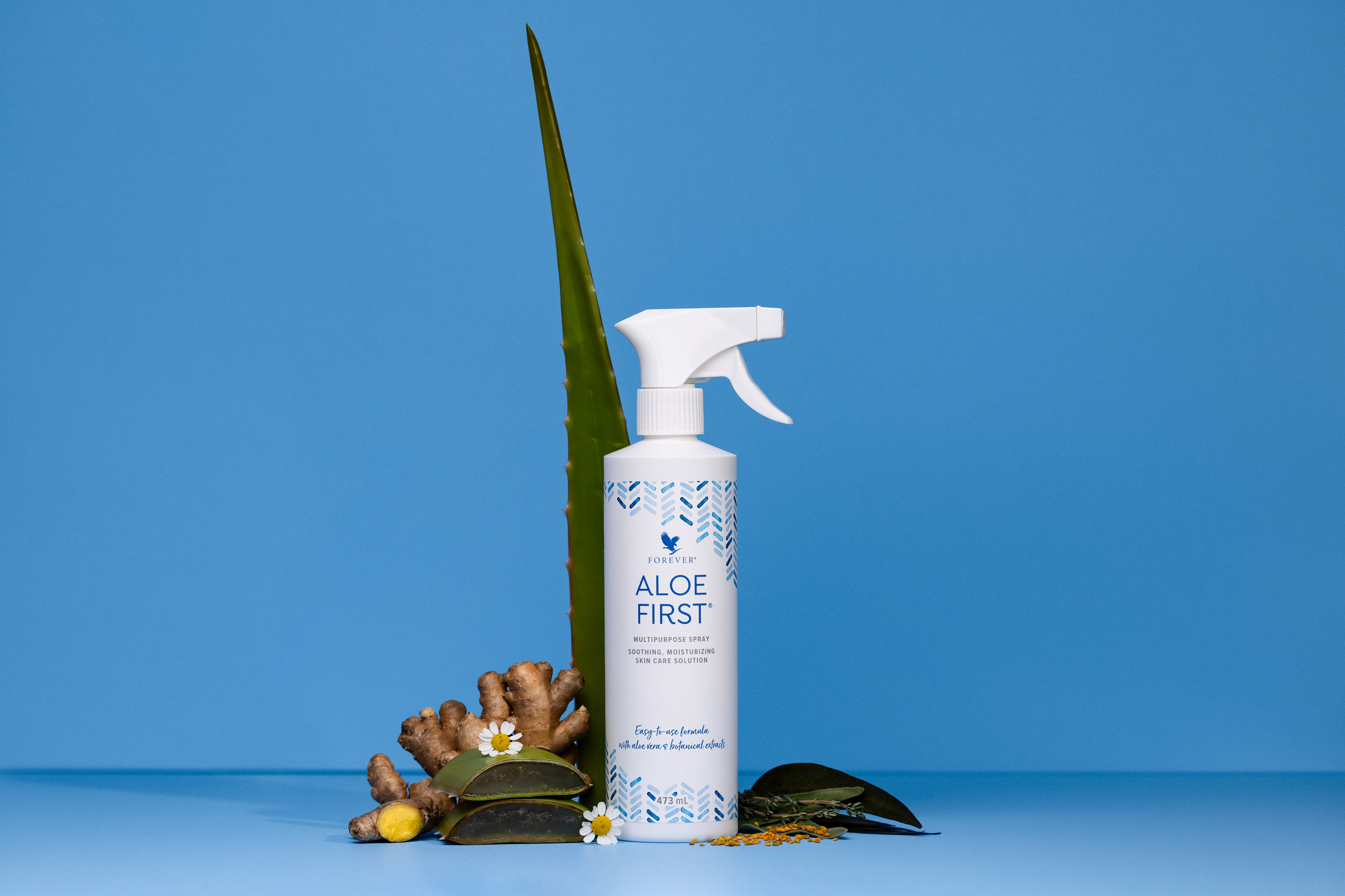 Forever Aloe First Spray mit Deko
