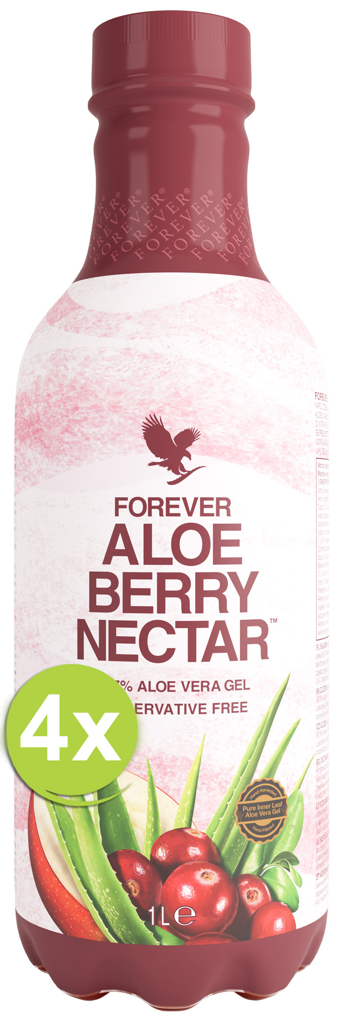 Aloe Berry Gel 4er bundle